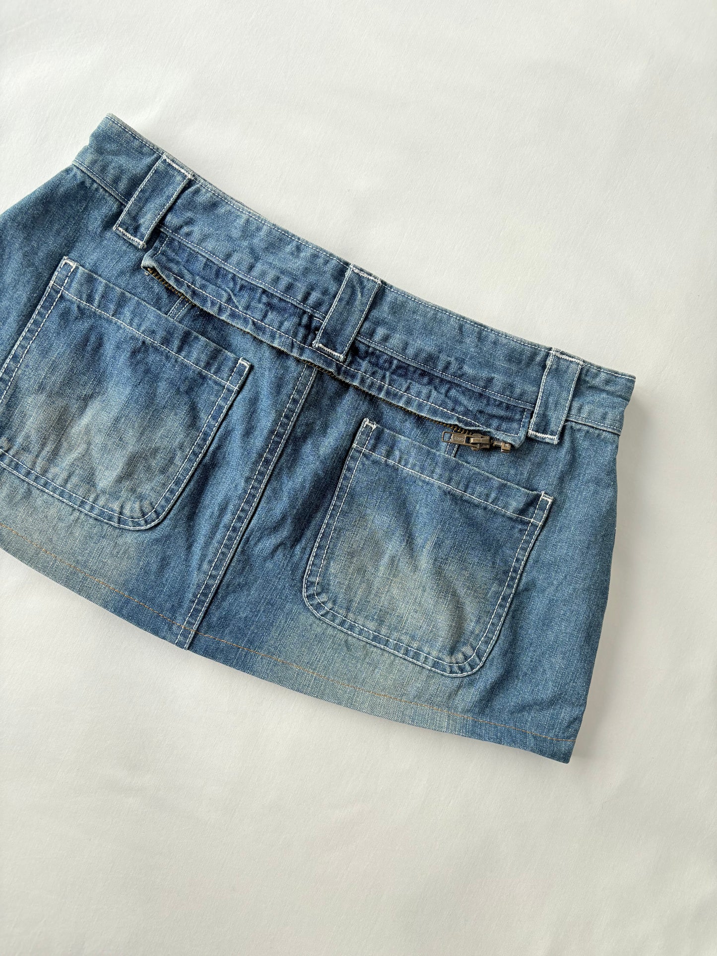 00’s Nuēe denim mini skirt | Size 10