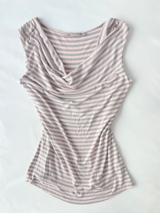 00’s Madame cowl neck tank | Size 14