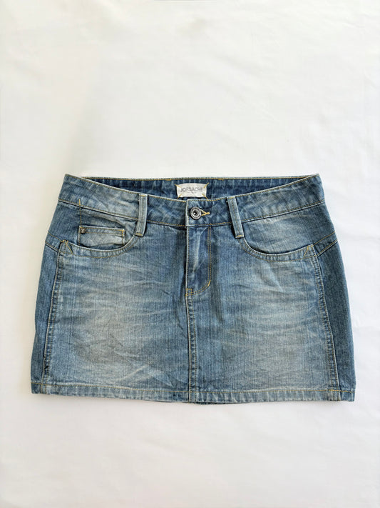 00’s Jordache denim mini skirt | Size 12