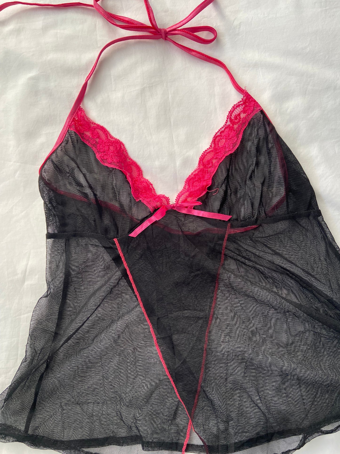 00’s Split pink cami | Size 10-12