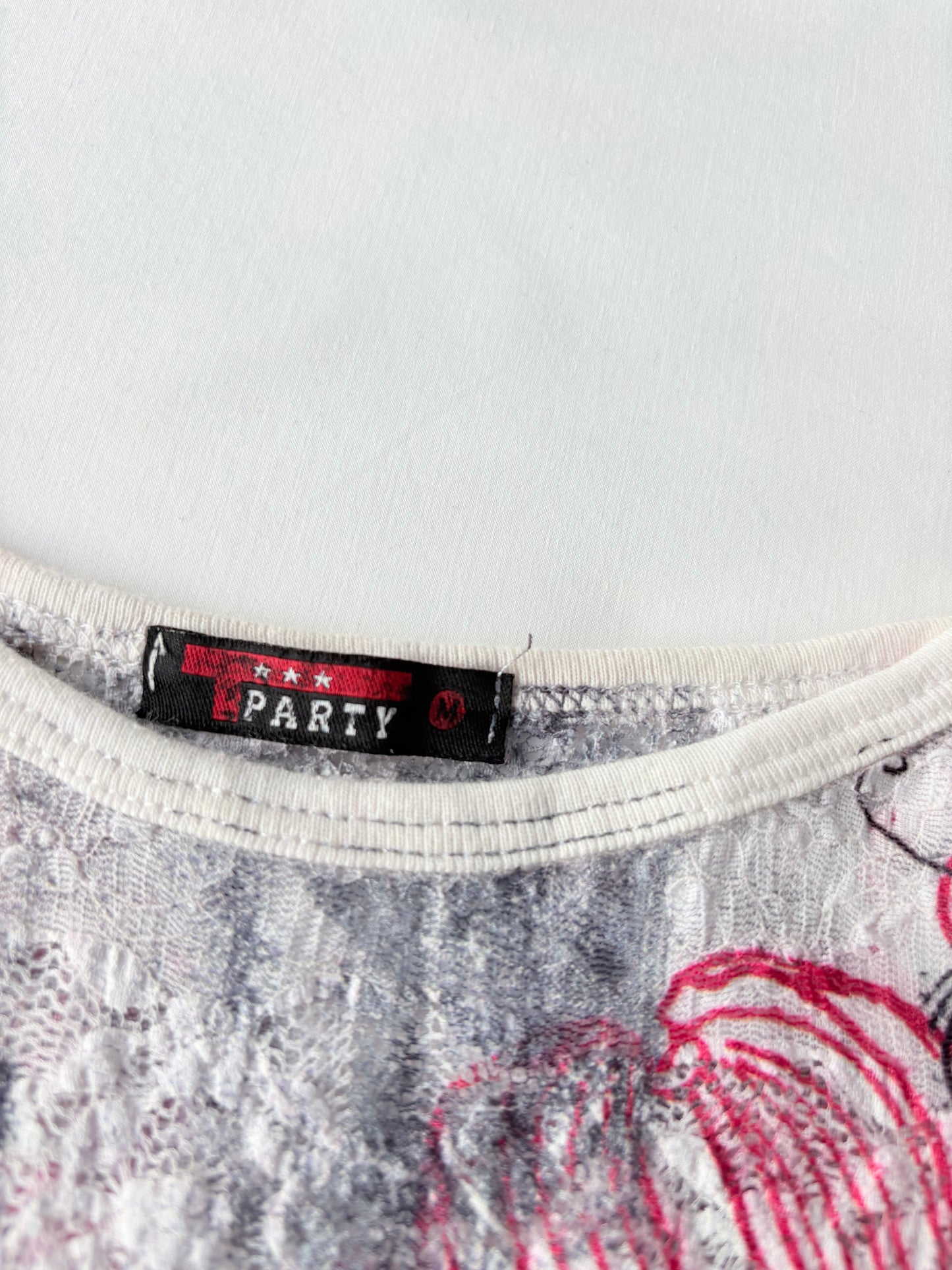 00’s Party mesh mini dress | Size medium