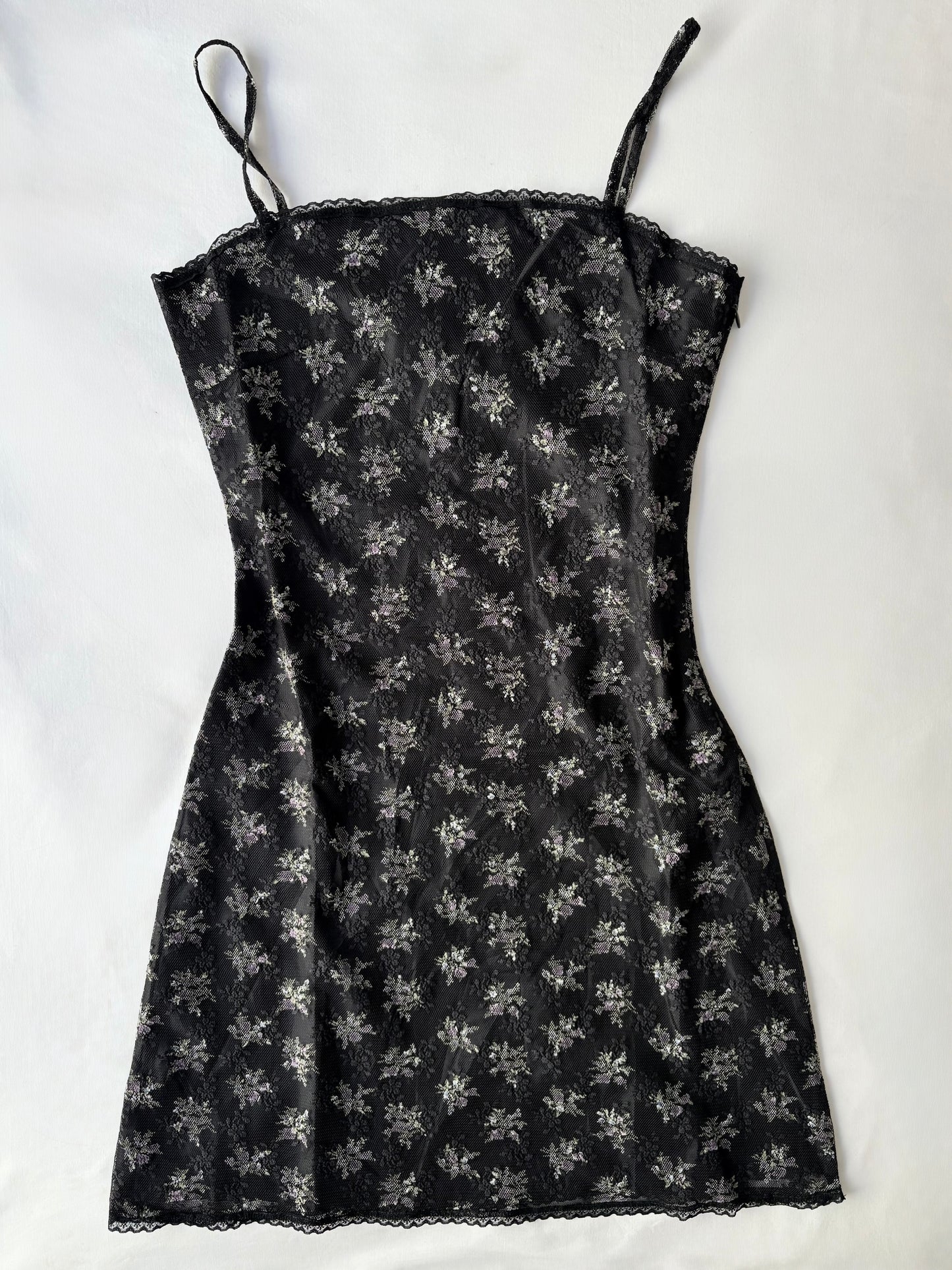 00’s Rio De Cent floral mini dress | Size 8