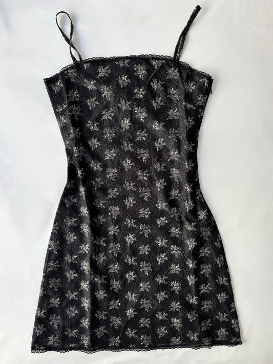 00’s Rio De Cent floral mini dress | Size 8