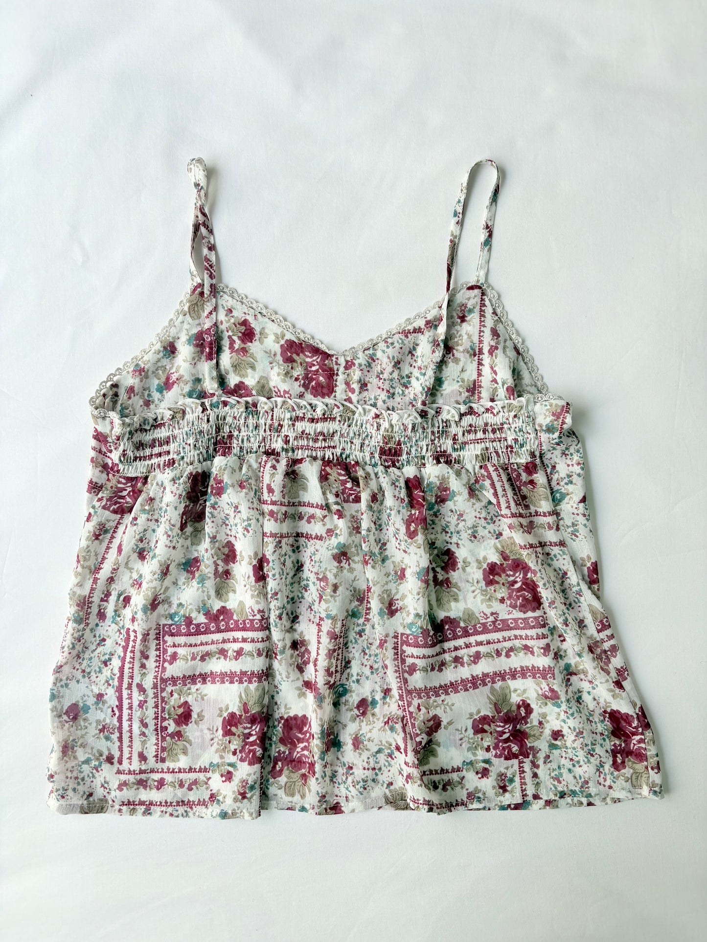 00’s Axes patterned cami | Size 10