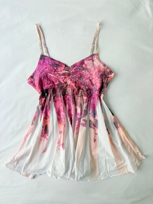00’s Mudd pleated cami | Size medium