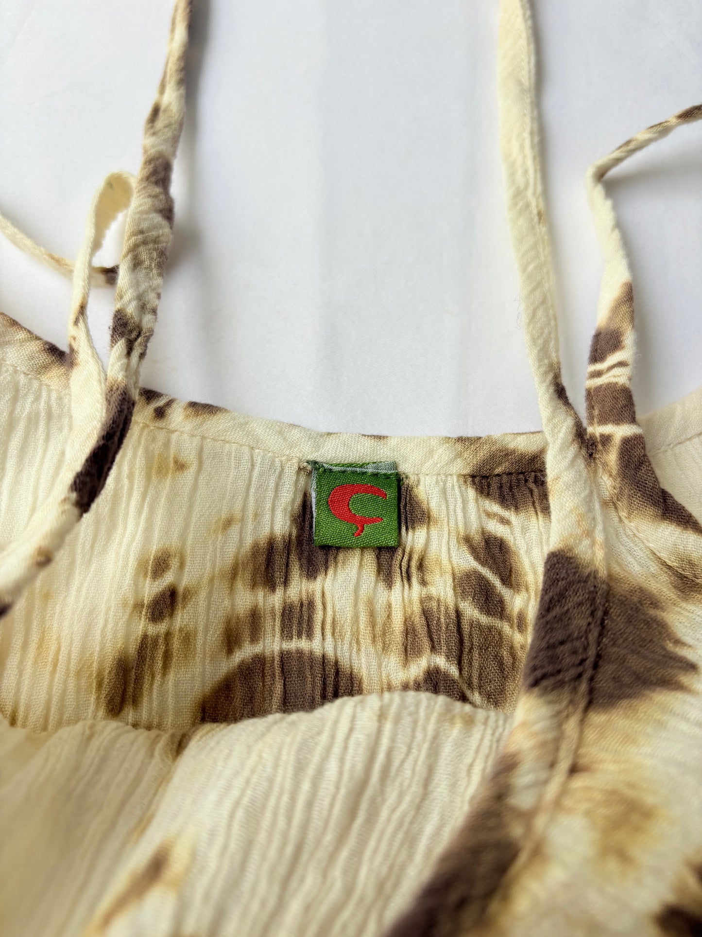 00’s Halter tie-dye top | Size 10