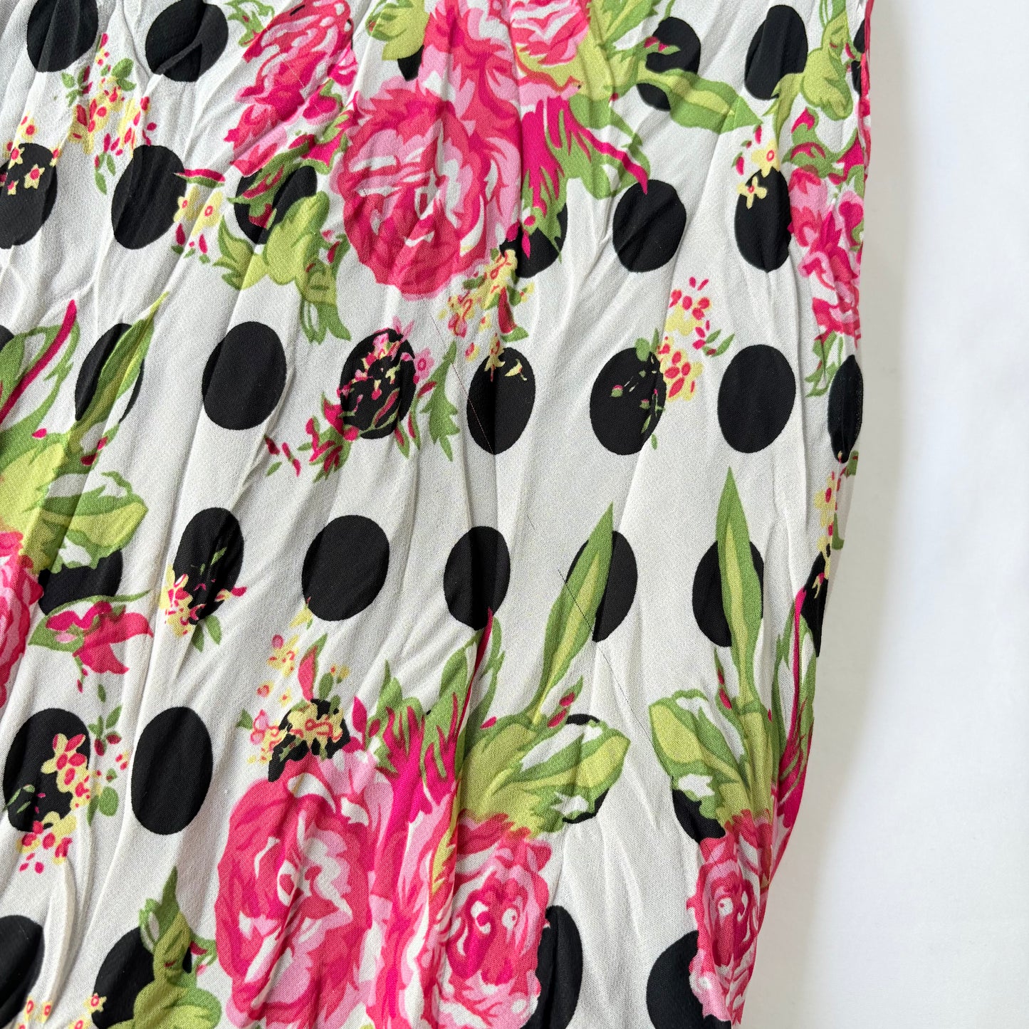00’s Vue polka dot midi skirt | Size 10