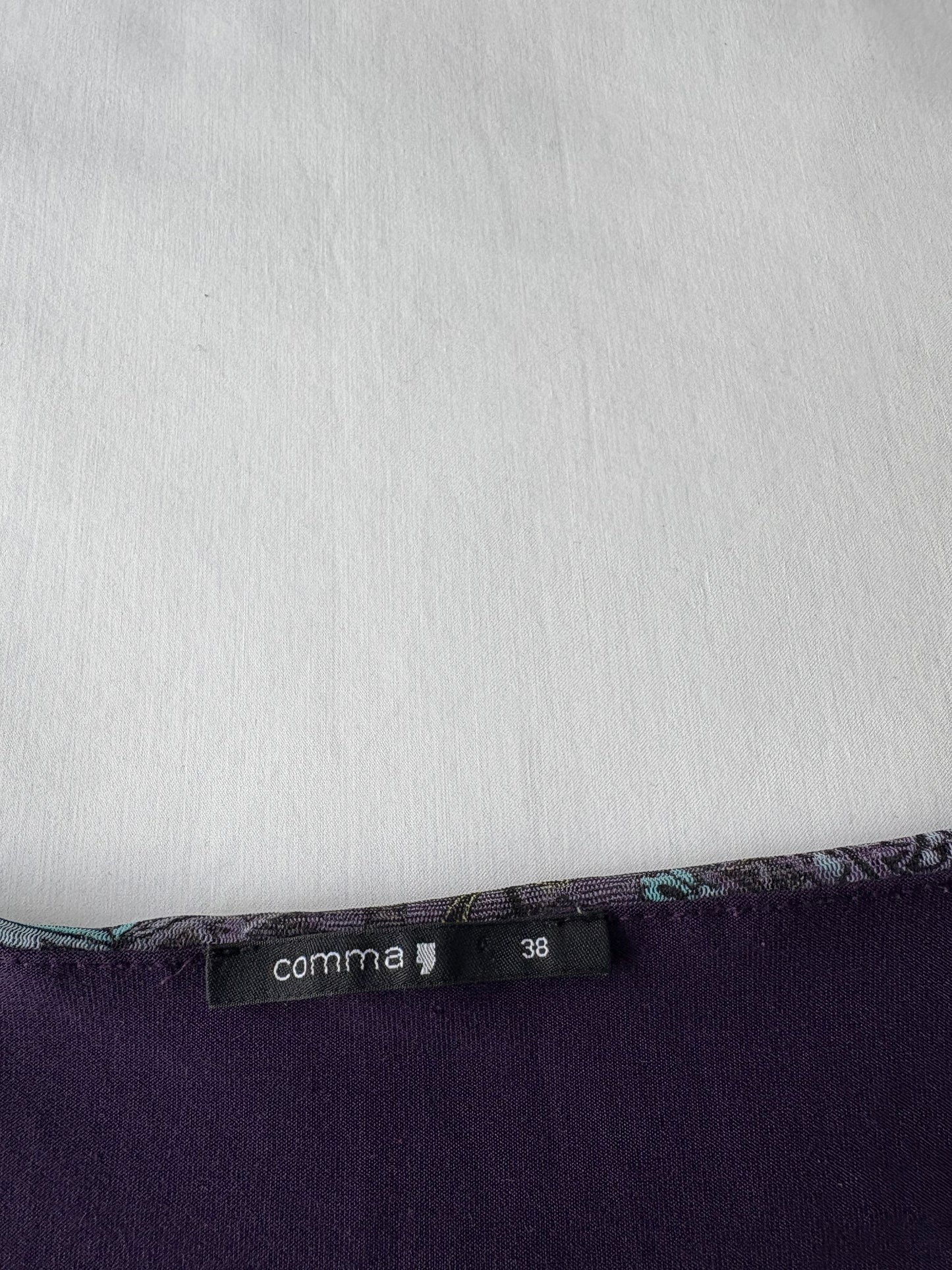 00’s Lettuce hem purple top | Size 10-12
