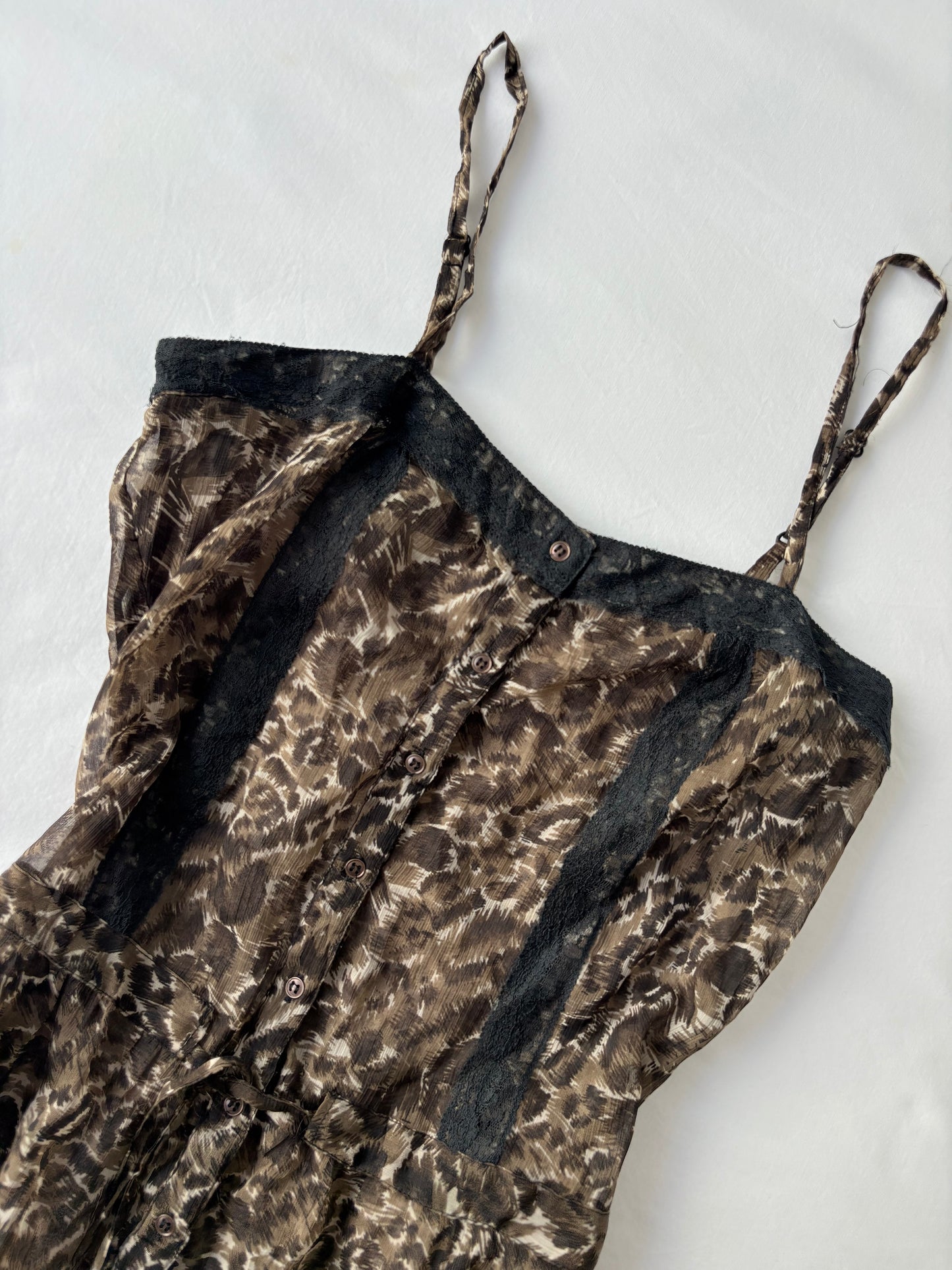 00’s Wet Seal leopard print cami | Size medium