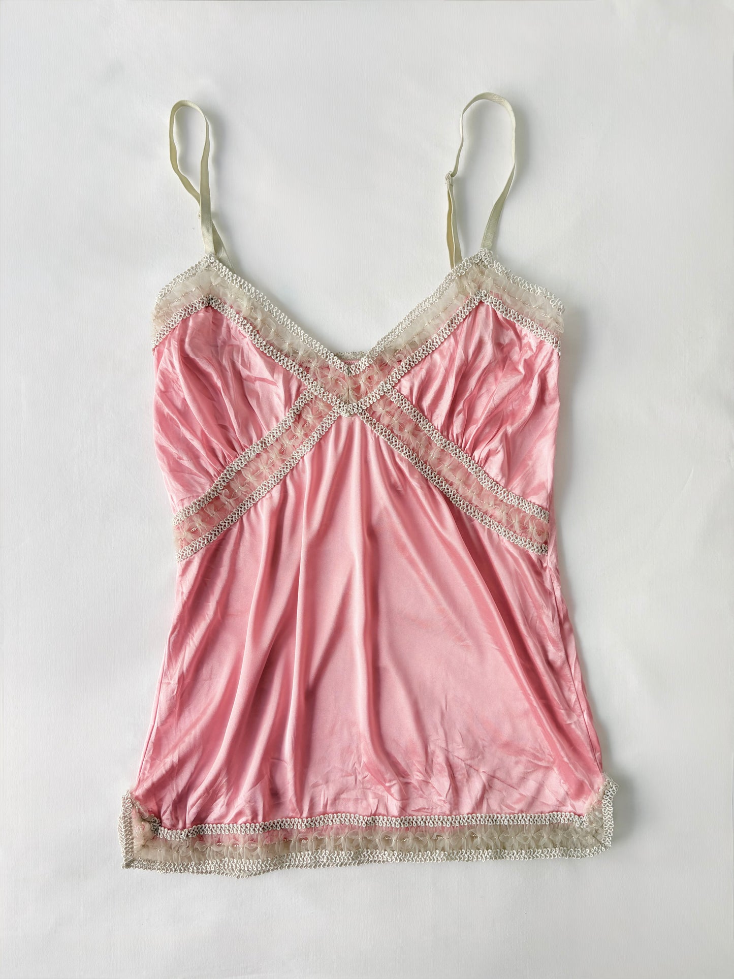 00’s Sugar Rose pink cami | Size 10-12