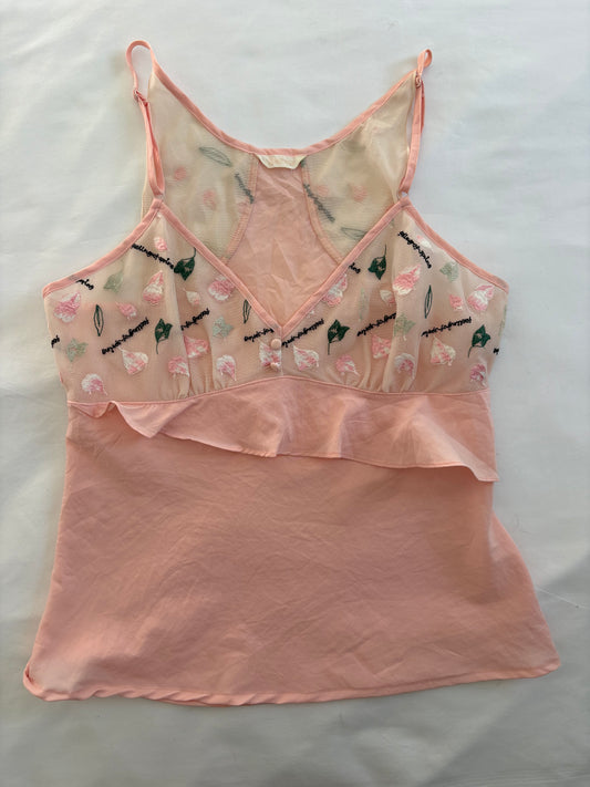 00’s Pink feelings of spring cami | Size 10